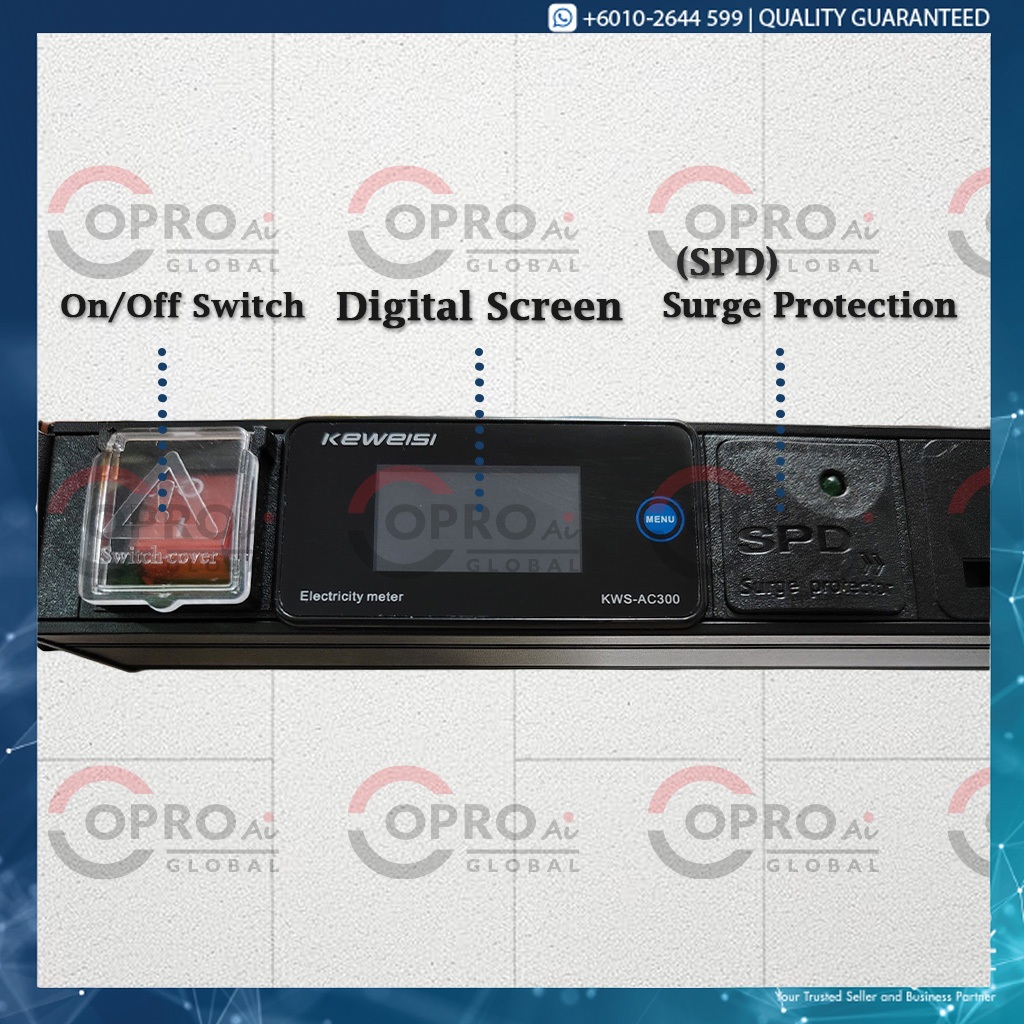 [UPGRADED CHIP] Digital LCD Primestar Surge Lightning Protection 19 ...