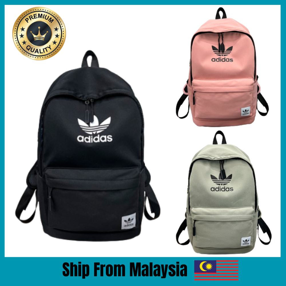 Adidas New Backpack Shoulder Travel Sport Laptop Casual Bag For Men Or Women School Kids Bagpack Beg Sekolah Men Women Shopee Malaysia