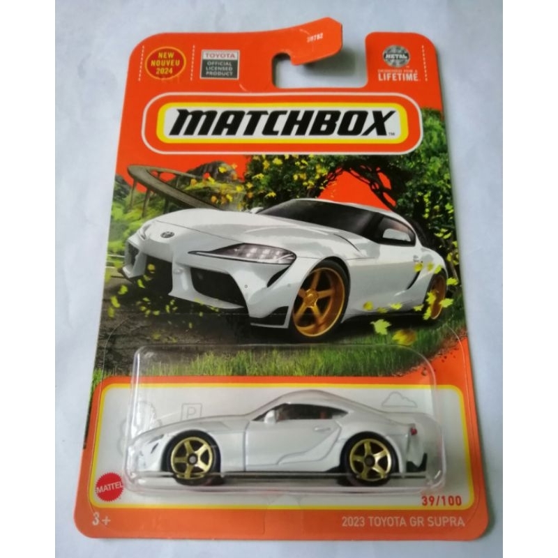 Matchbox 2023 Toyota GR Supra White | Shopee Malaysia