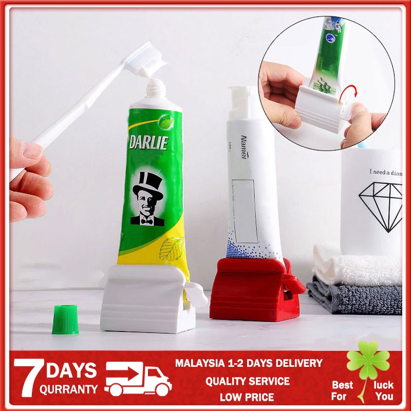 *Ready Stock* Multifunction Toothpaste Squeezer Portable Rotatable ...
