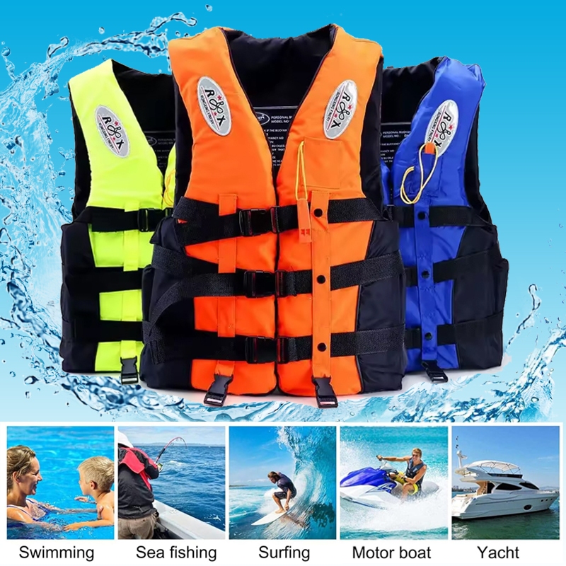GOOGOO BIRD Kids Adults Marine Safety Life Vest Life Jacket For Outdoor ...