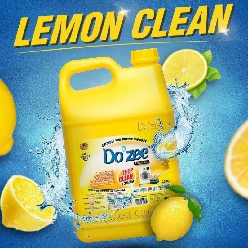 DOZEE 10KG Laundry Detergent Do zee Detergent Dozee Sabun Dozee Laundry ...