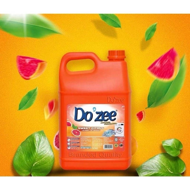 DOZEE 10KG Laundry Detergent Do zee Detergent Dozee Sabun Dozee Laundry ...