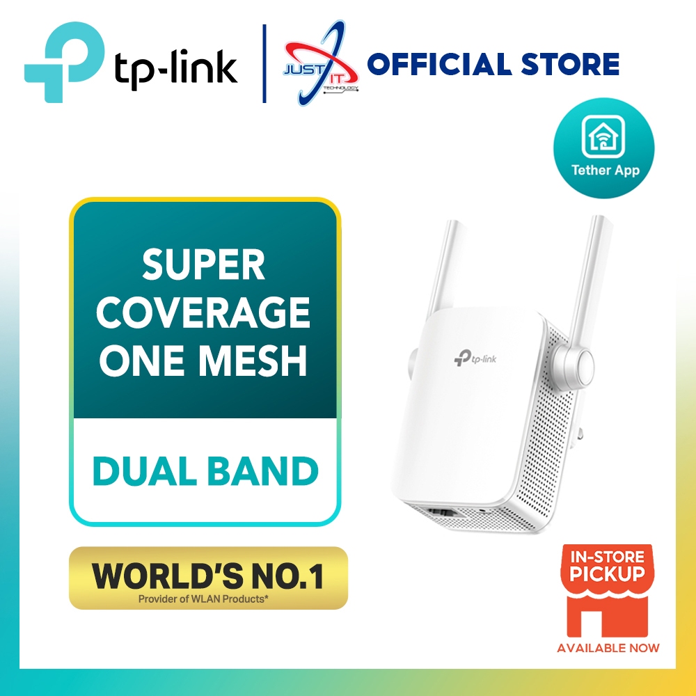 TP-LINK RE205 Ac750 WIFI Range Extender Shopee Malaysia