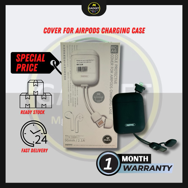 [FREE WARRANTY] REMAX COVER FOR Airpods Charging Case | Shopee Malaysia