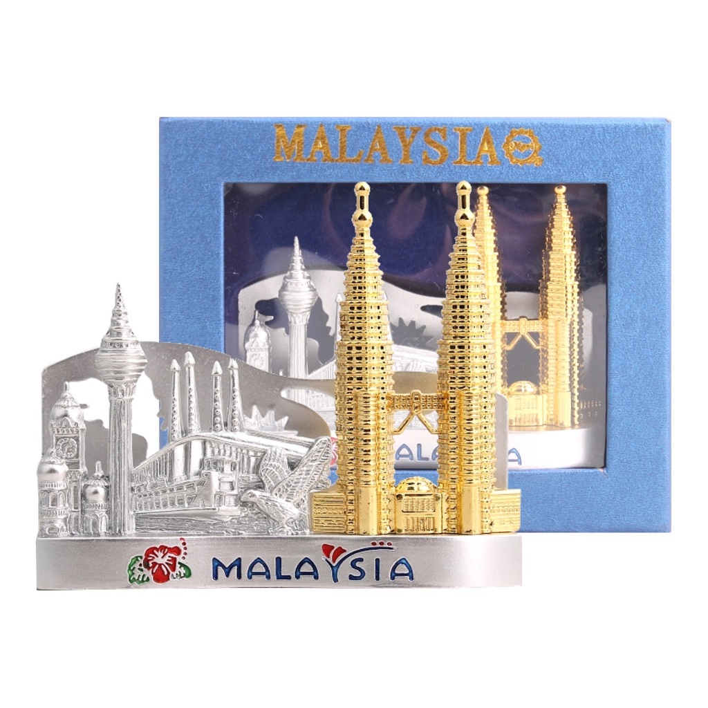 Malaysia Pewter Petronas Twin Tower KLCC Gold | Shopee Malaysia