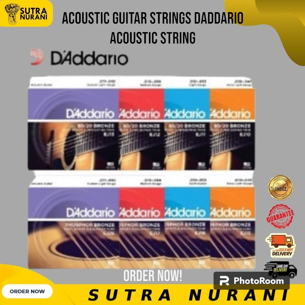 D'addario EJ10 EJ11 EJ12 EJ13 EJ15 EJ16 EJ17 EJ26 Bronze/Phospher