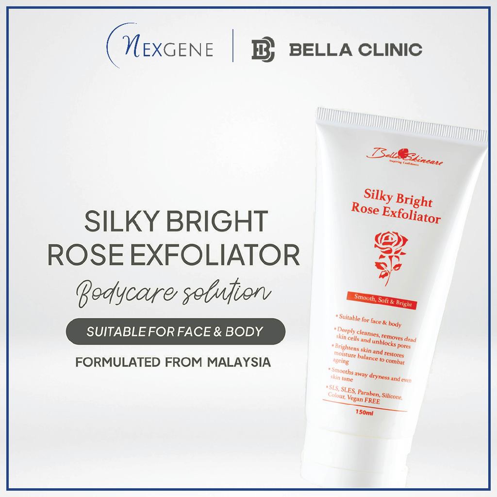 [ BELLA CLINIC ] Silky Bright Rose Exfoliator Underarm & Inner Thigh (150ml) Shopee Malaysia