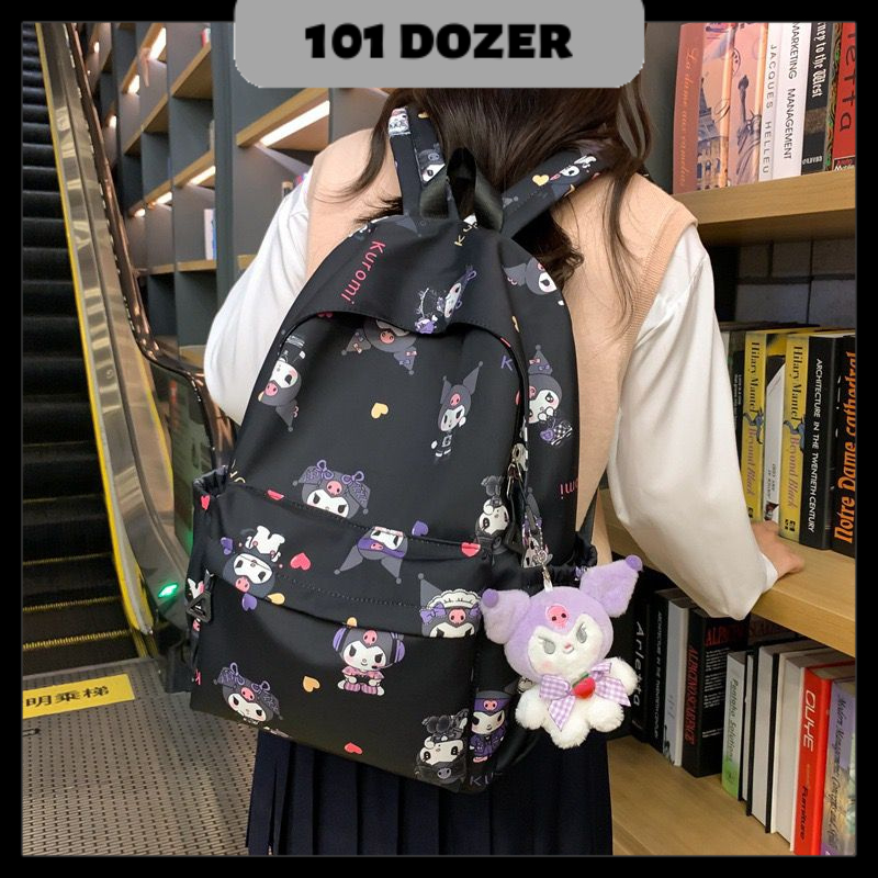 KUROMI Cute Backpack Large -Capacity women's bagpack beg sekolah ...