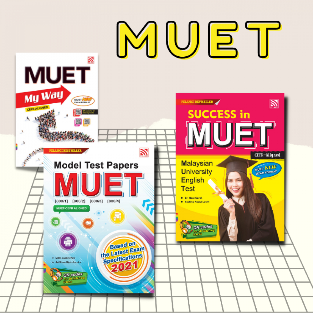 PELANGI - MUET 2023 Fast Track Practice / Success in MUET 2022 / MUET ...