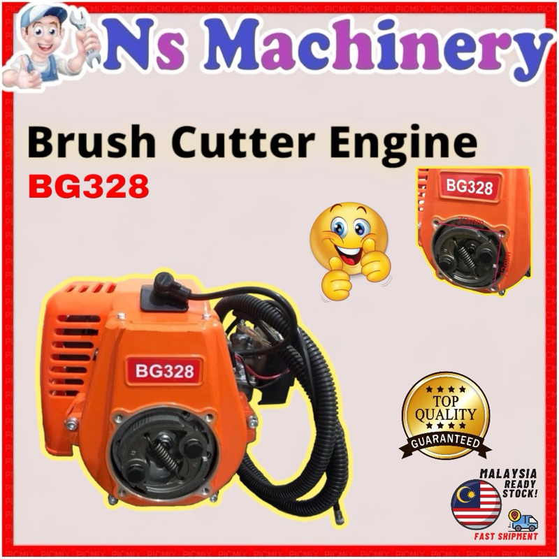 BG328 Engine Only Enjin Sahaja T328 Sum328 Mesin Rumput Brush Cutter ...
