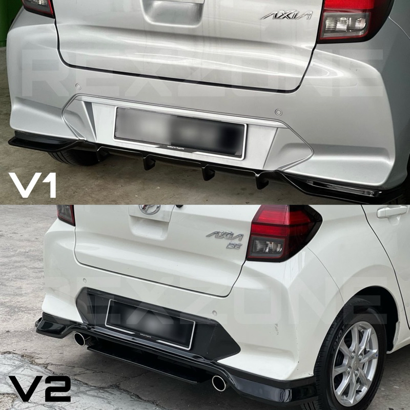 AXIA 2023 V1 & V2 REAR DIFFUSER | Shopee Malaysia