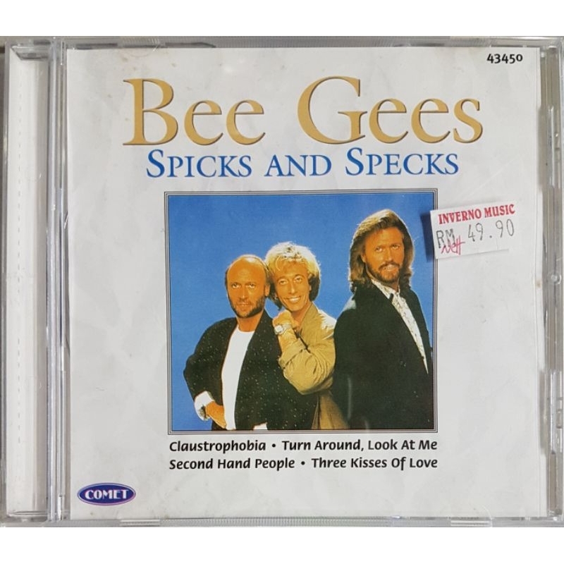 Bee Gees Spicks And Specks CD Shopee Malaysia