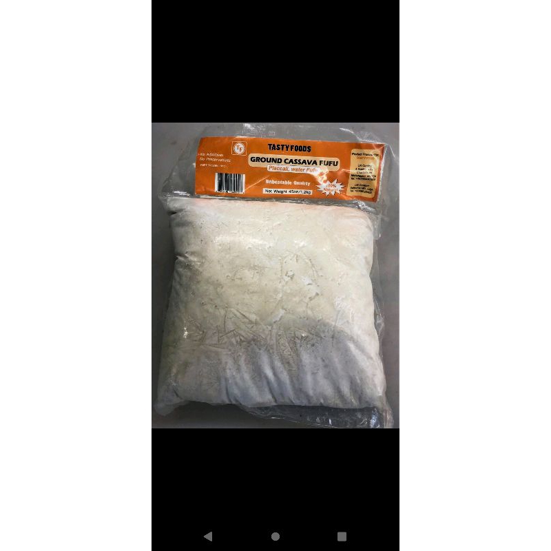 Cassava Fufu (Akpu) Ubi kayu | Shopee Malaysia