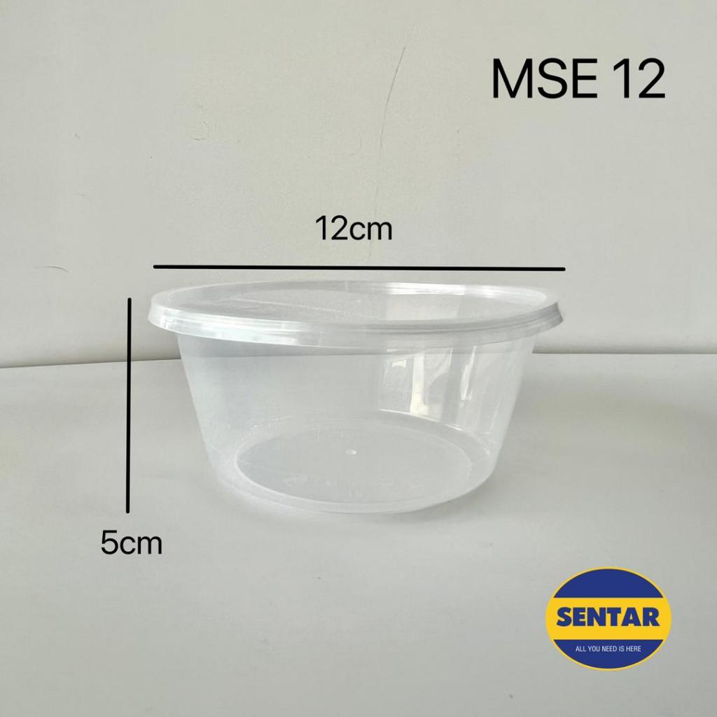 MSE 10/12/16/25/30 Disposable Round Plastic Food Container Environment ...