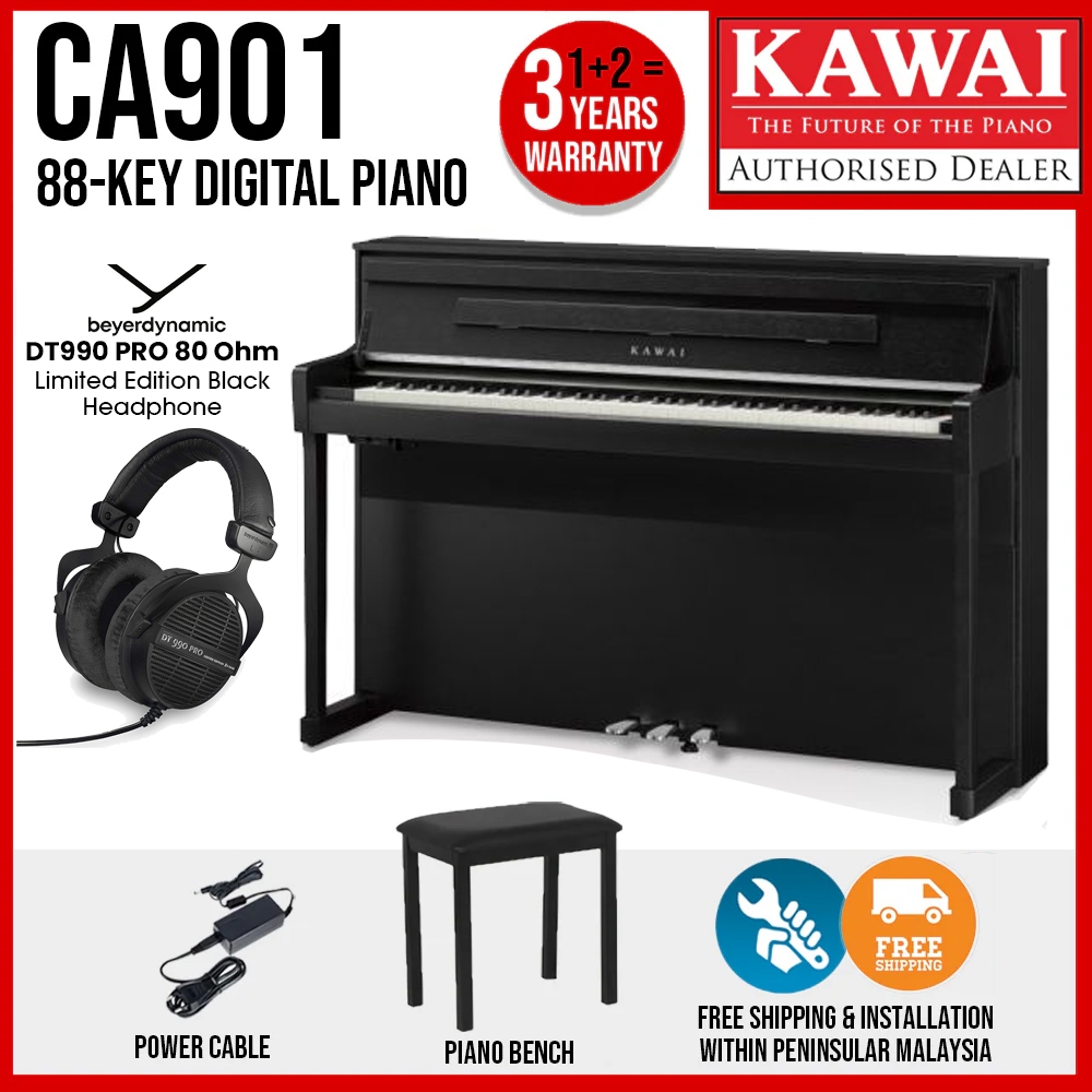 (Brand New) Kawai CA901 88-key Wooden-key Digital Piano - Black ...