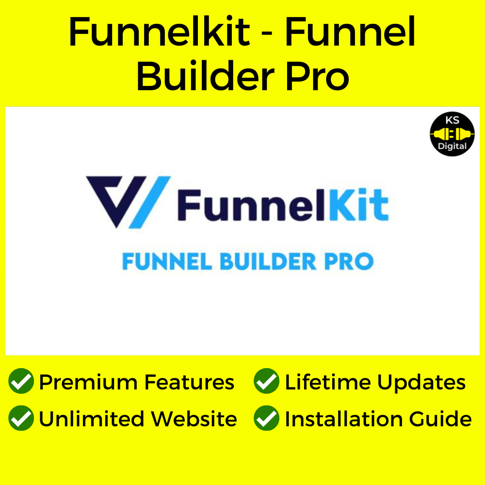 [Latest] Funnelkit Funnel Builder Pro WordPress Plugin (Free Updates