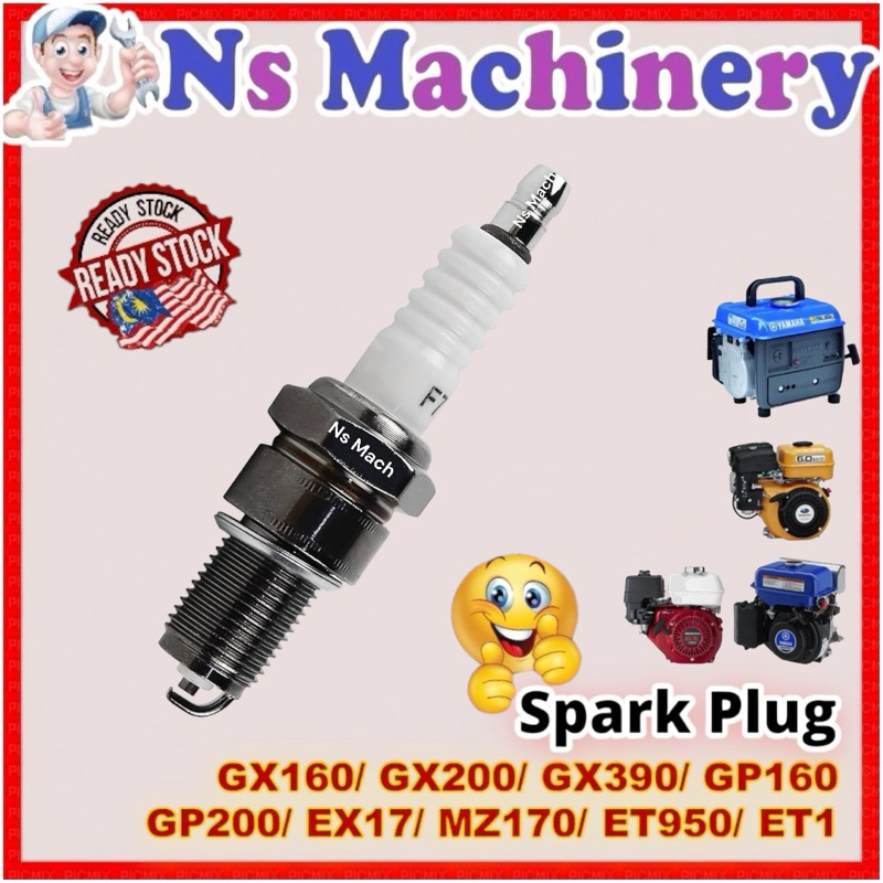 Spark Plug Honda Engine GX160 GX390 Yamaha Generator ET950 W5CC/Plug ...