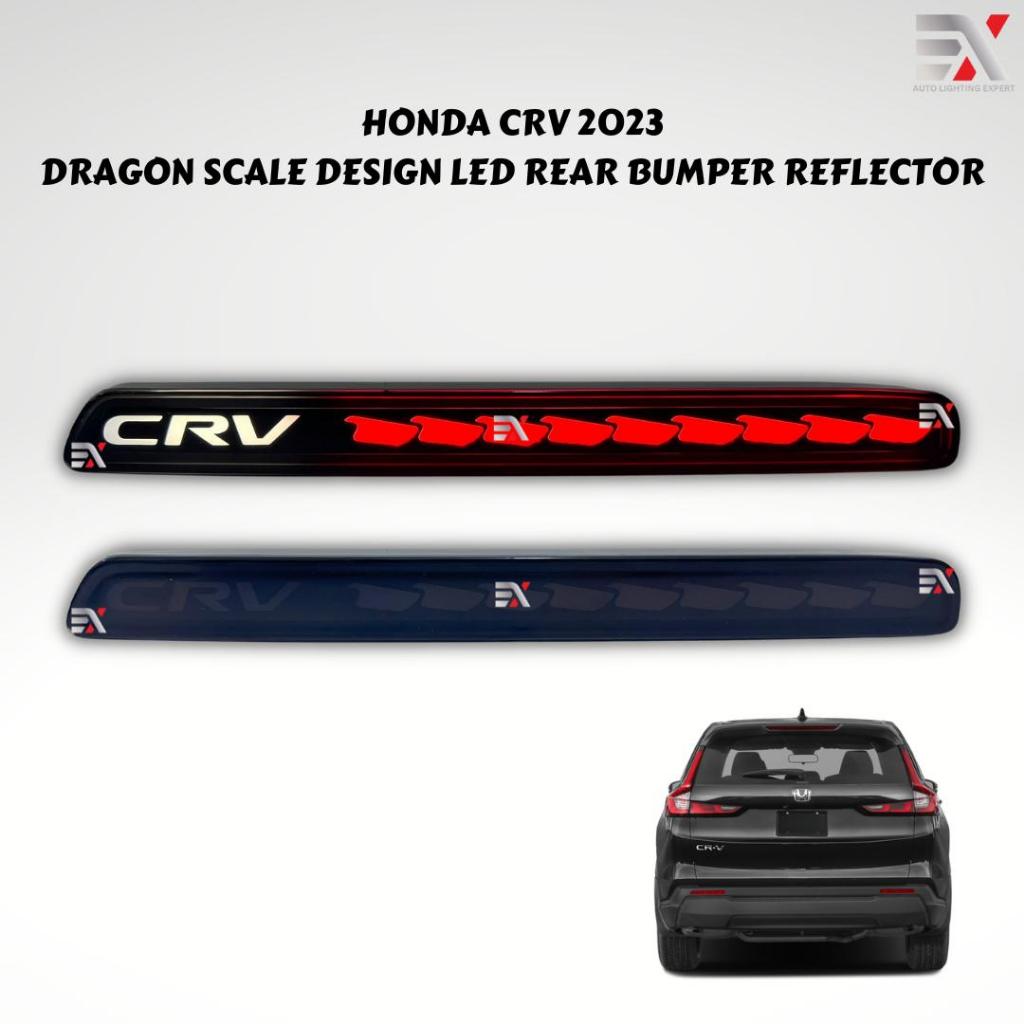HONDA CRV 2024 REAR BUMPER REFLECTOR - CRV + DRAGON SCALE DESIGN ...