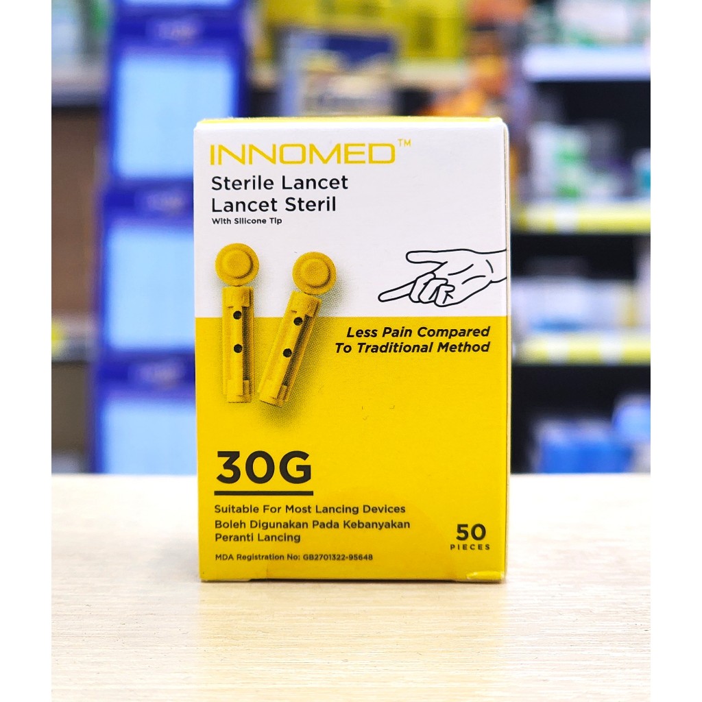 INNOMED BLOOD LANCET NEEDLE (30G) 50'S/BOX | Shopee Malaysia