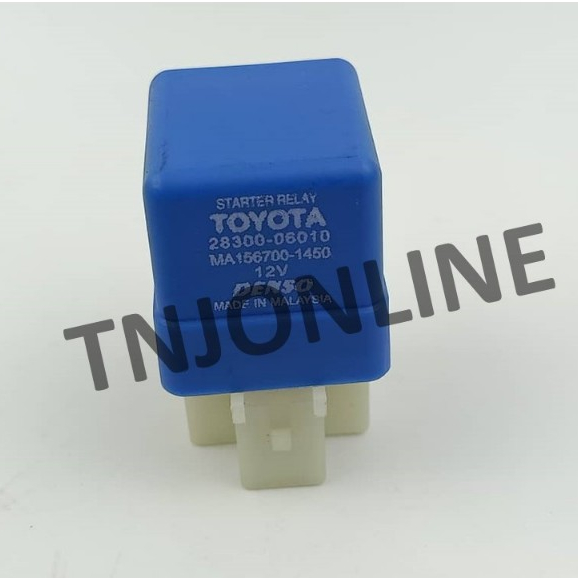 YAOPEI 12V 4-Pin Blu-Viola Relè di Avviamento Per Toyota Lexus 28300-21020 15670