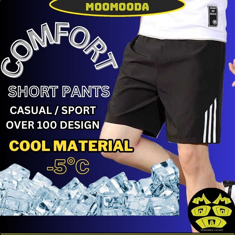 Men Sport Short Pants M-5XL Cool Effect Breathable Material Plus Size ...