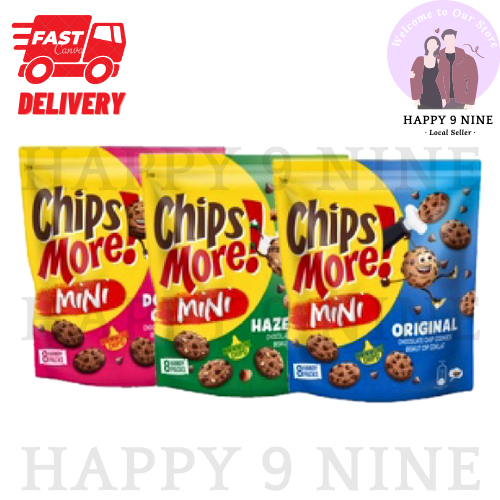 Chipsmore! Mini Chips More! 28g x 8packs Original Double Chocolate ...