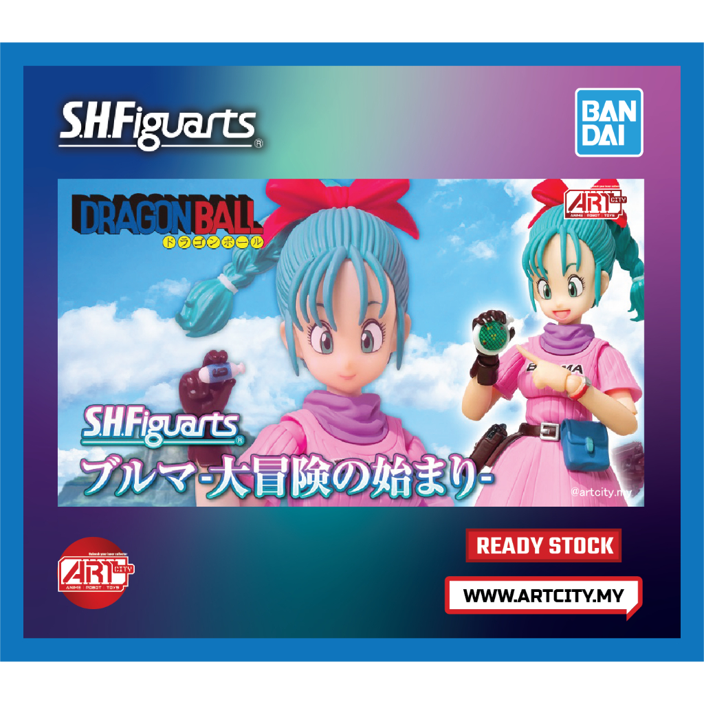 (READY STOCK) Bandai S.H.Figuarts - SHF Bulma - Adventure Begins ...