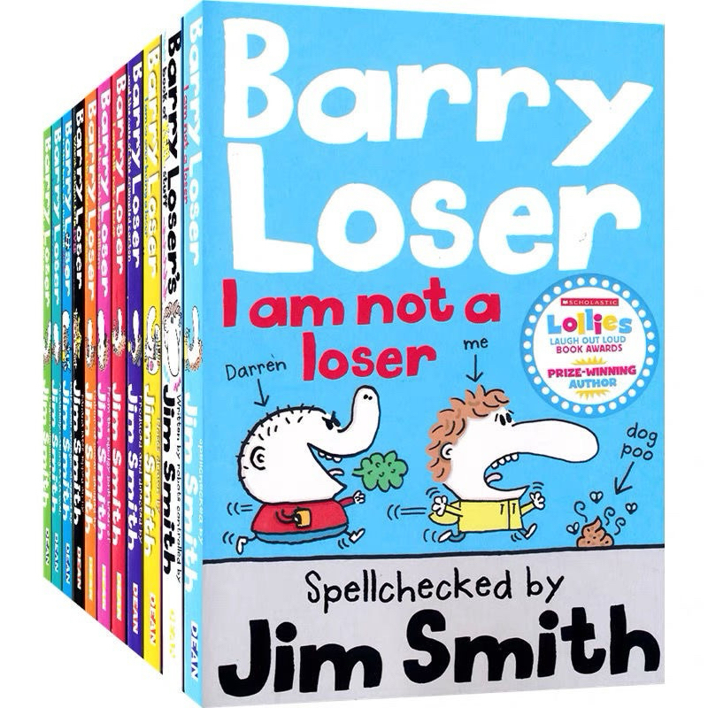 Barry Loser Series by Jim Smith 11 Books Collection | Shopee Malaysia