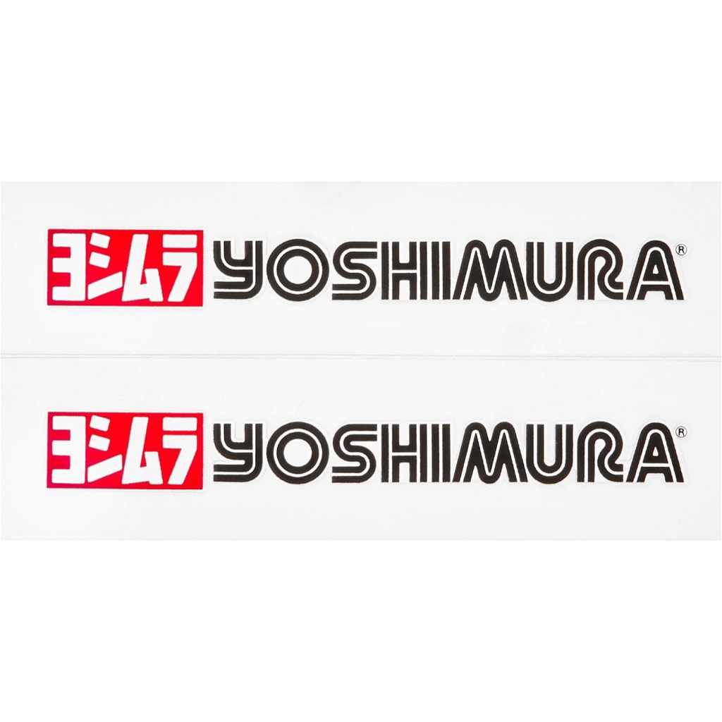 YOSHIMURA printer rack sticker set red/black (2pcs) | Shopee Malaysia