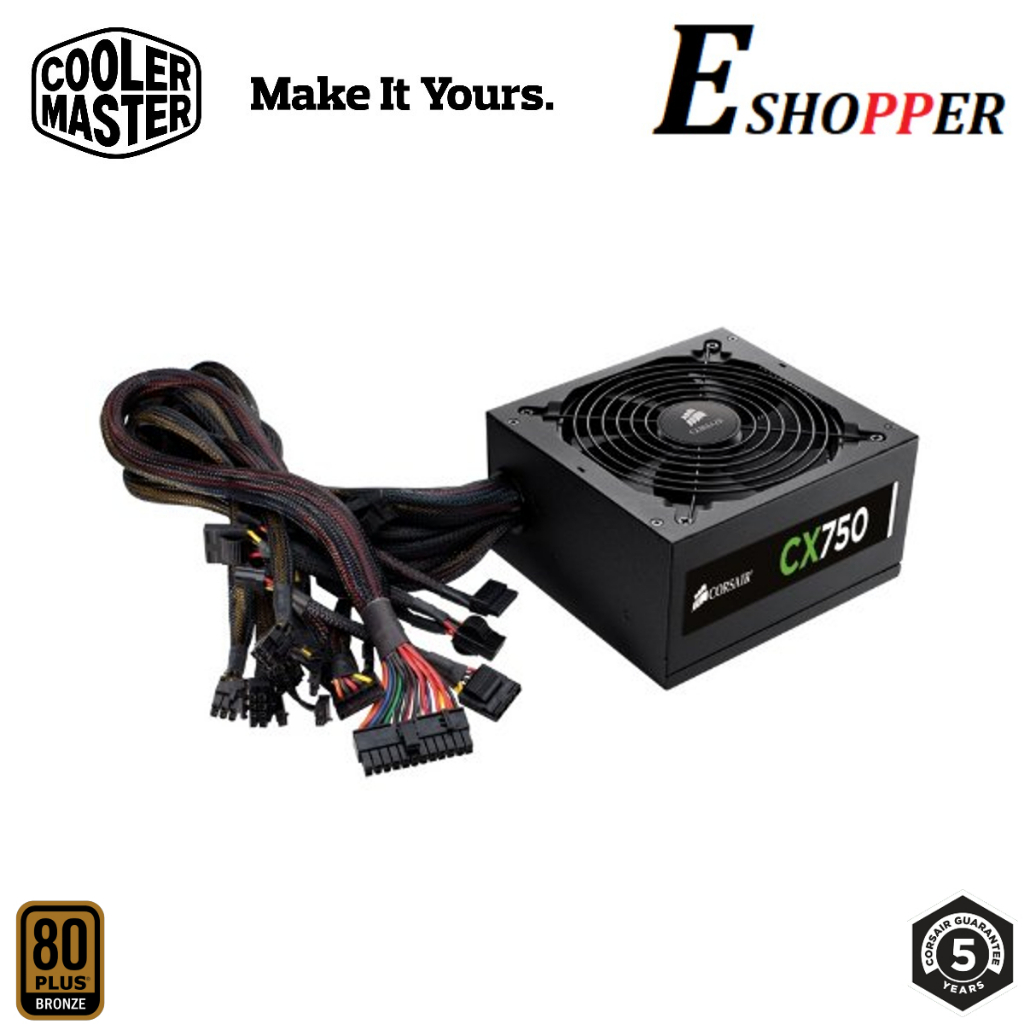 CORSAIR CX SERIES 80 PLUS BRONZE CERTIFIED ATX PSU | Shopee Malaysia