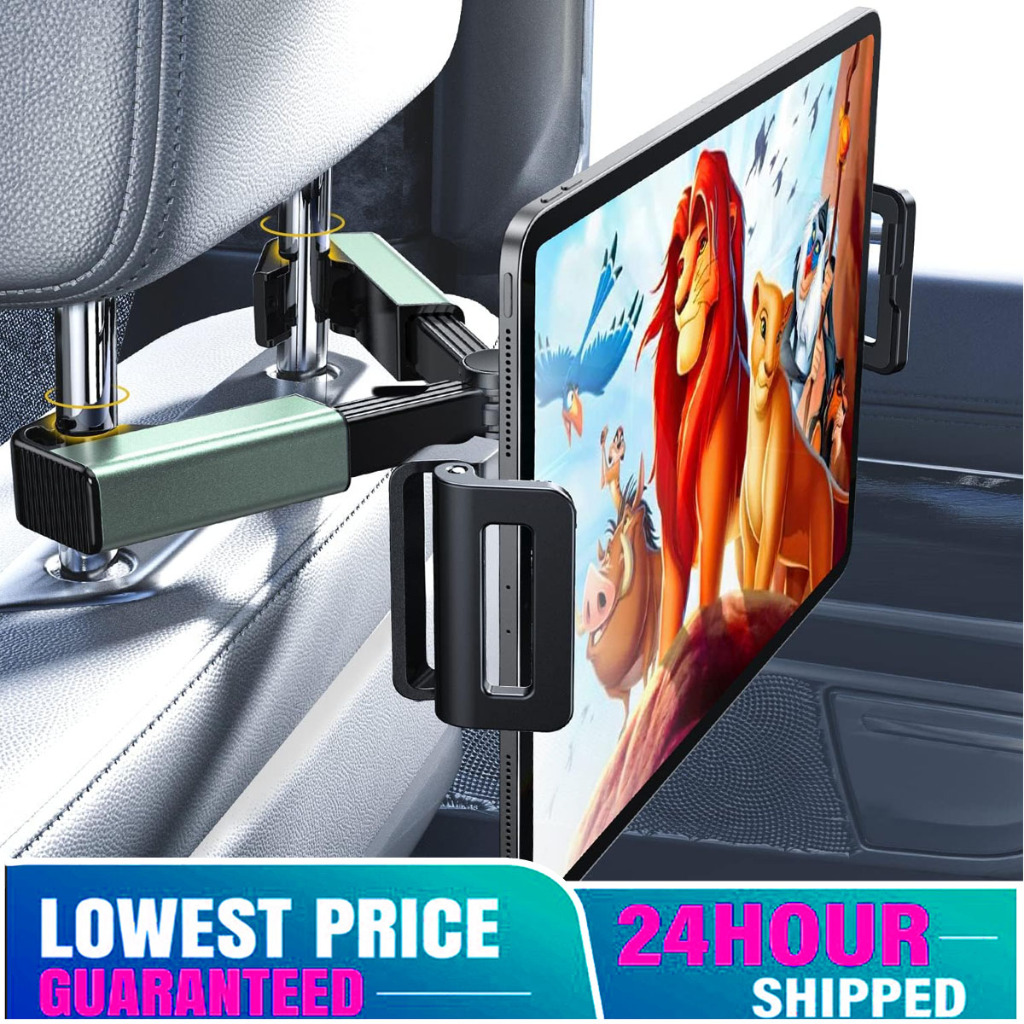 Universal Car Seat Headrest Car Phone Holder Tablet Tab Holder For Car ...