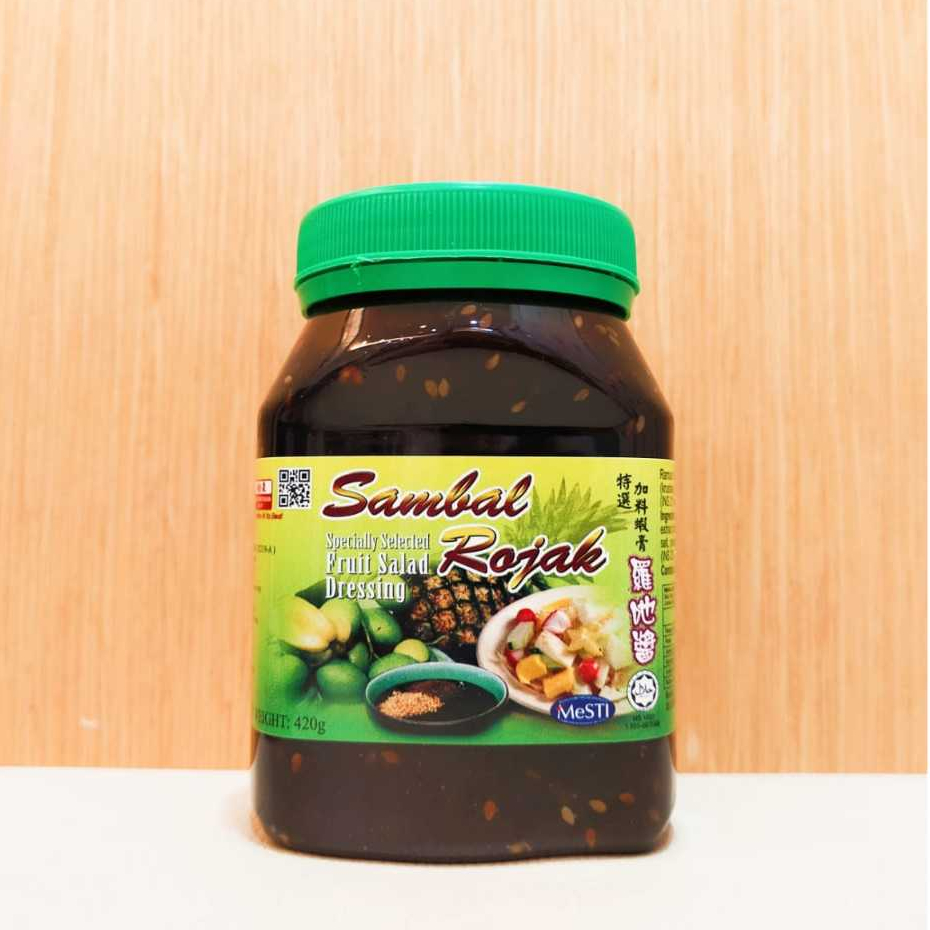 Cheong Kim Chuan Fruit Sambal Rojak Sauce (420g) 钟金泉羅吔酱 | Shopee Malaysia