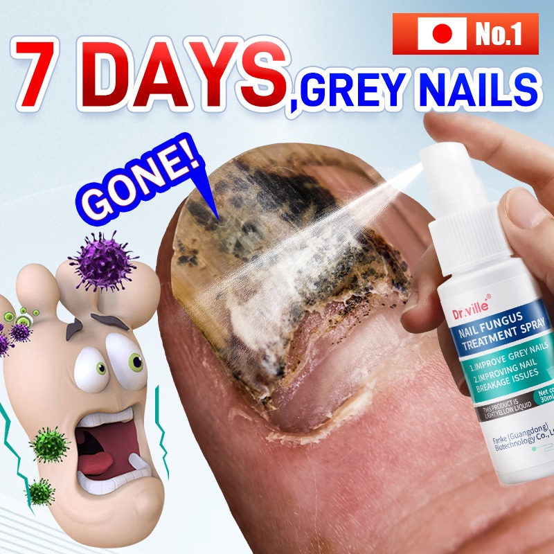 Dr.ville nail fungus spray pedicure foot care灰指甲nail fungal treatment