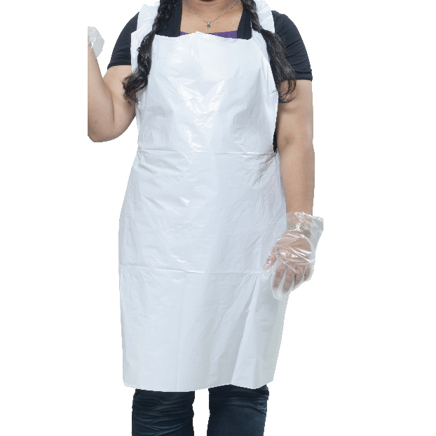 Single Pack Sekoplas White HD Disposable Apron - S (100pcs) | Shopee ...