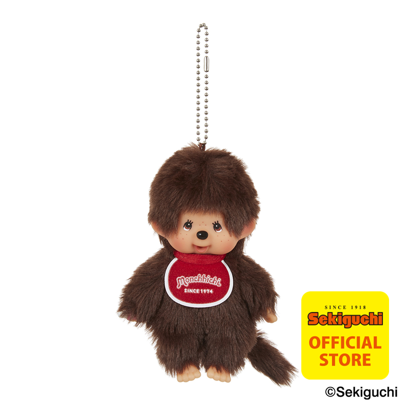 Sekiguchi 233724 - Original Monchhichi Mädchen, Regenbogen T- Shirt mit Sekiguchi 233724 - Original Monchhichi Mädchen, Regenbogen T- Shirt mit