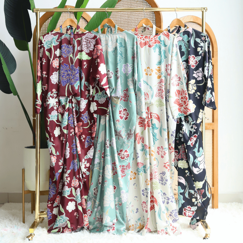 Batik Kaftan Pario Raya 2025 | Shopee Malaysia