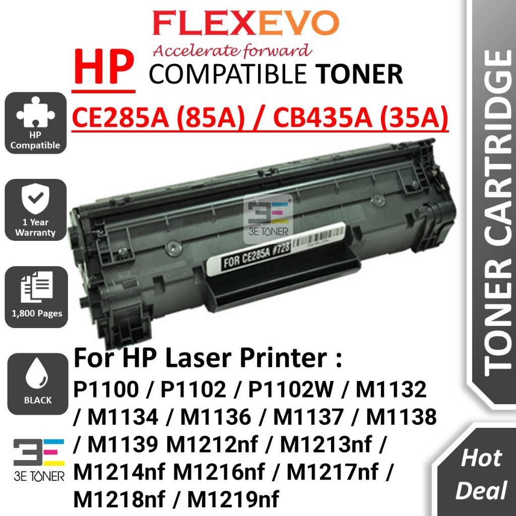 Compatible CE285A CE285 85A 285A 285 85A CB435A 35A For P1100 P1102 ...