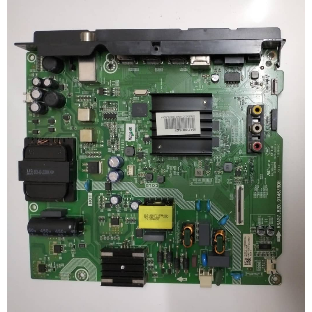 58a6kv Hisense Mainboard | Meses sin interés