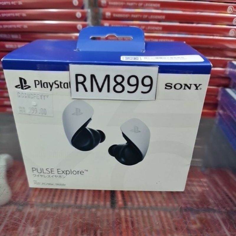 Ps5 Playstation Pulse Explore Wireless Earbuds New And Sealed Rm899