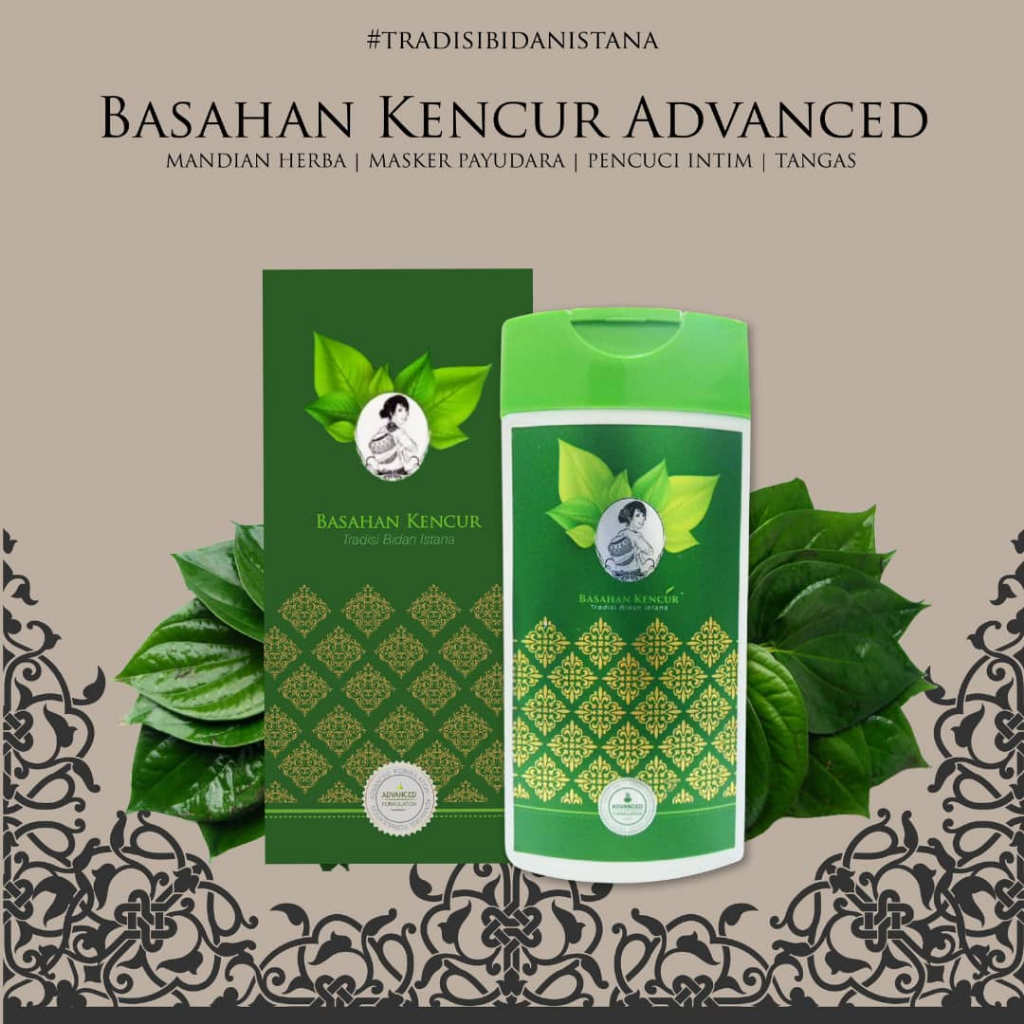 BASAHAN KENCUR ADVANCED 200ML - TRADISI BIDAN ISTANA | Shopee Malaysia