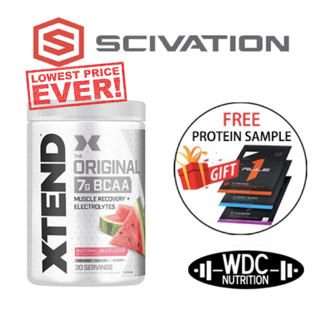 Scivation Xtend BCAAs (30 Servings) Amino Acid, Muscle Recovery