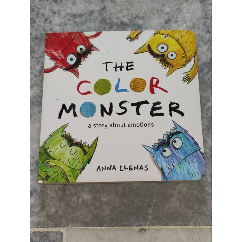 The Color Monster| Anna Llenas| Little Brown | Shopee Malaysia