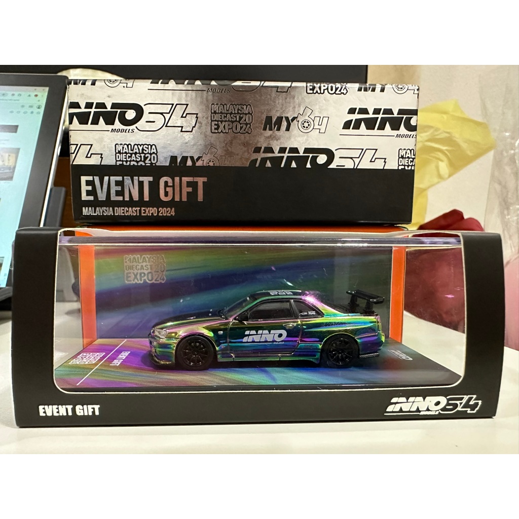 INNO64 R34 BLACKCROW SG DIECAST EXPO 限定 INNO64 R34 BLACKCROW SG DIECAST EXPO 限定 - メルカリ