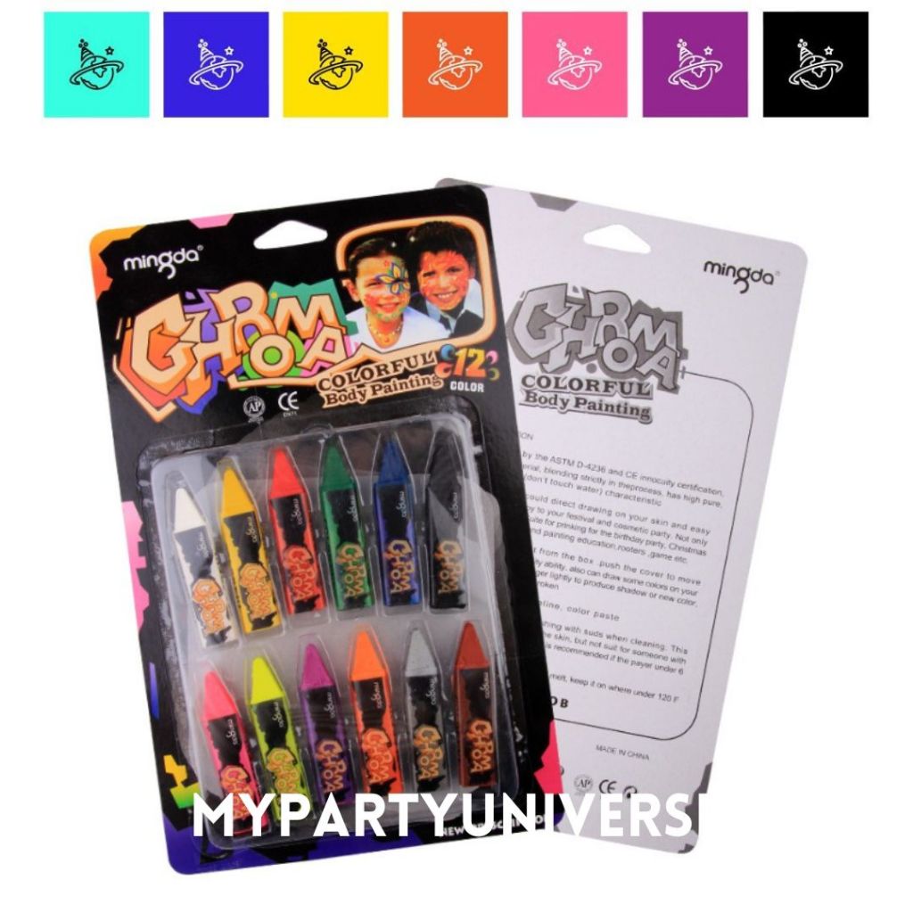 Fzyisw Lot De 48 Crayon Halloween Pour Enfants, Crayon
