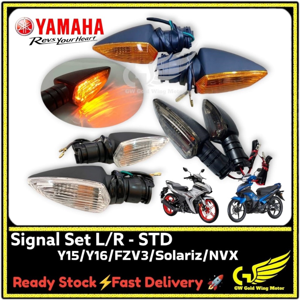 TAJAM - YAMAHA Y15 STD SIGNAL ASSY SET L/R FRONT REAR FZ150 Y15ZR LC135 ...