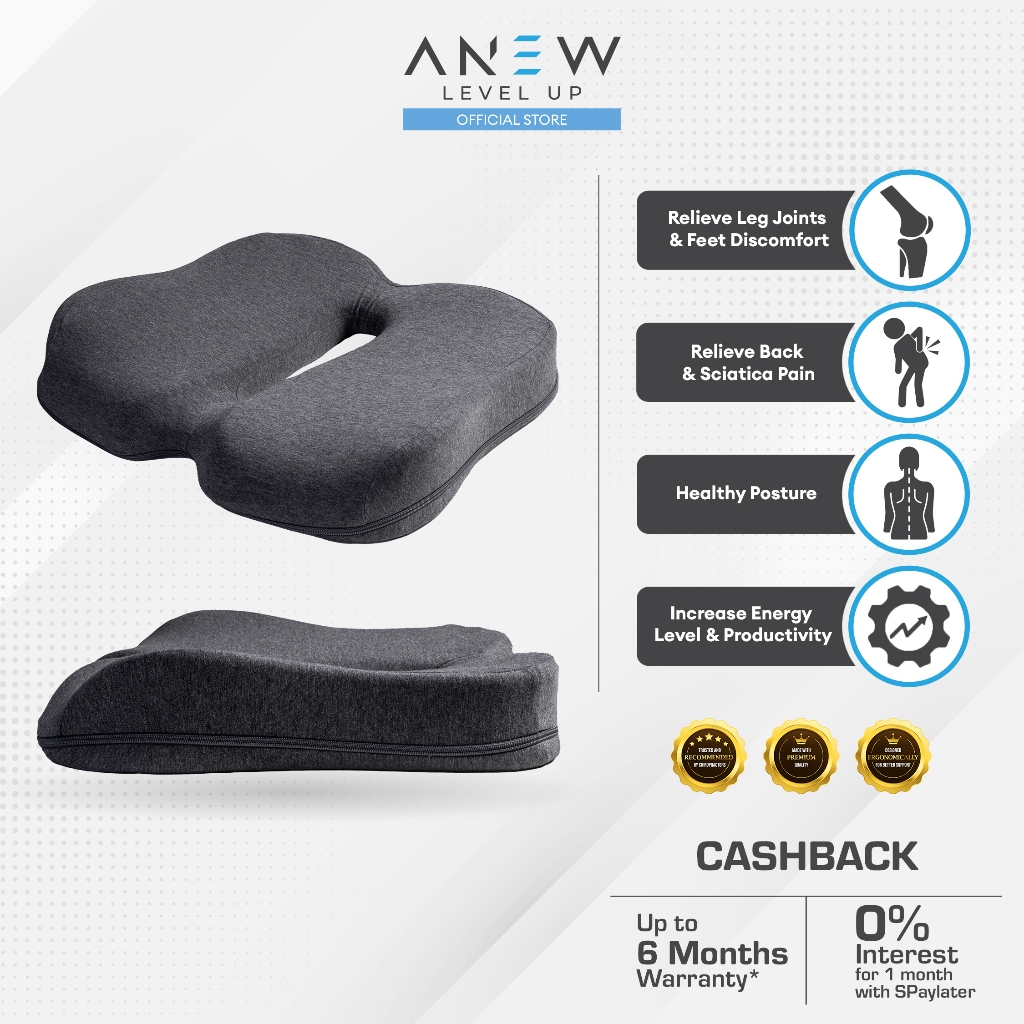 ANEW Ergonomic Cushion Seat for Healthy Posture | Kerusi Bantal 人体工学坐垫 ...