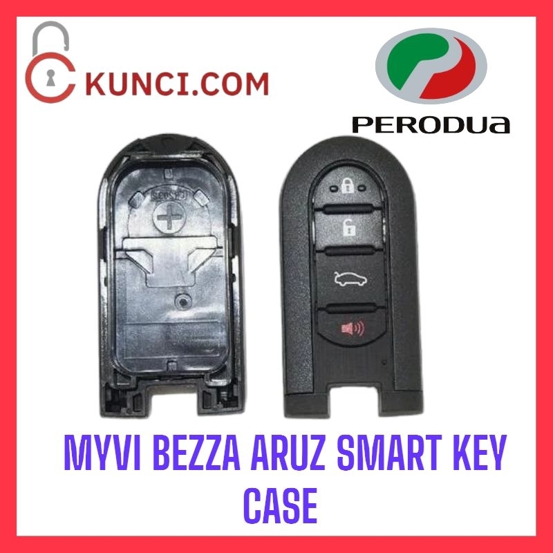 PERODUA MYVI BEZZA ARUZ AXIA REMOTE CONTROL SMART KEY CASE CASING COVER ...