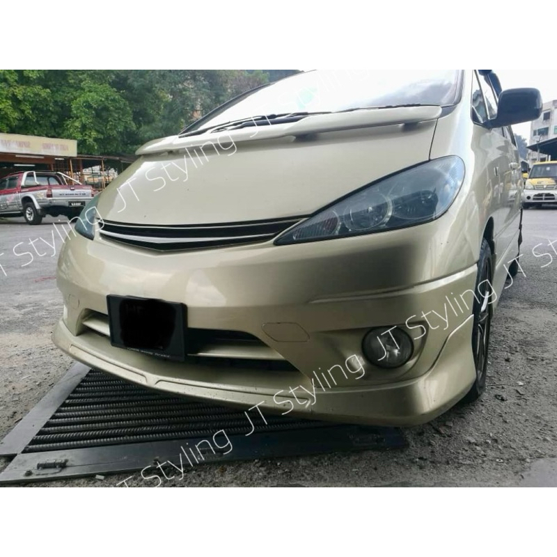 Toyota Estima Acr Trd Bonnet Wing Spoiler Shopee Malaysia