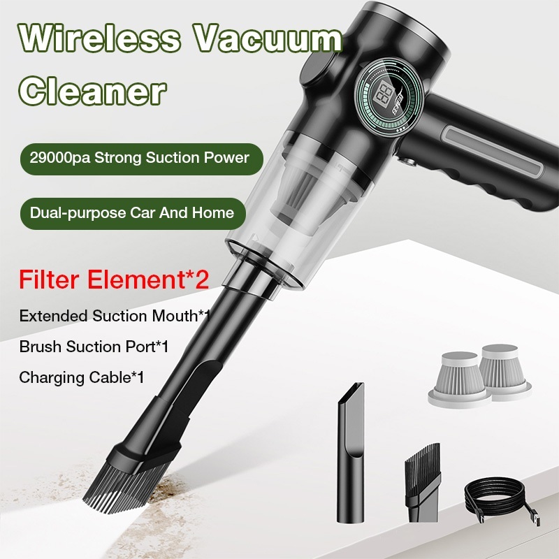 JAMAY Portable Vacuum Cleaner Mini Wireless Cordless Home Car Wireless